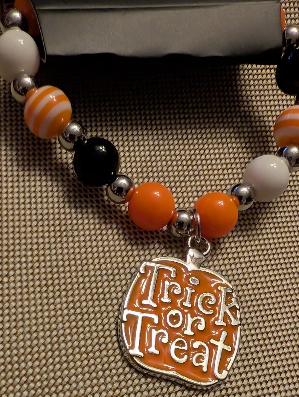 5 PK Trick Or Treat Halloween Bracelets